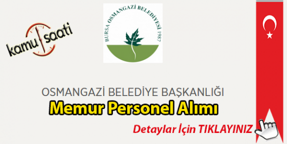 Bursa Osmangazi Belediyesi 10 Cop Toplama Personeli Alimi Ilani Son Basvuru Tarihi 03 02 2020 O Is Bu Is