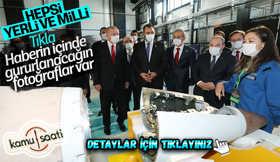 Cumhurbaşkanı Erdoğan Roketsan'da: Artık uzay ligindeyiz