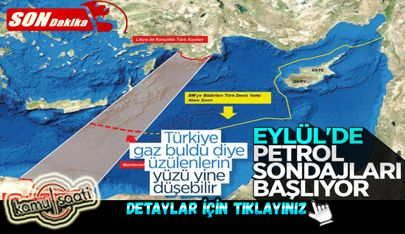 Türkiye eylül ayında petrol sondajlarına başlayacak