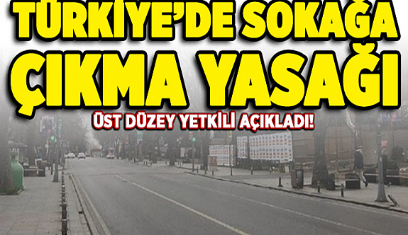 Reuters: Türkiye'de sokağa çıkma yasağı yeniden gündemde