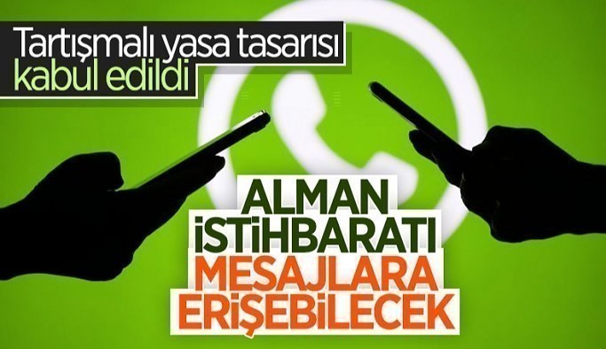 Alman istihbarat kurumları, WhatsApp şifreli yazışmalarına erişebilecek