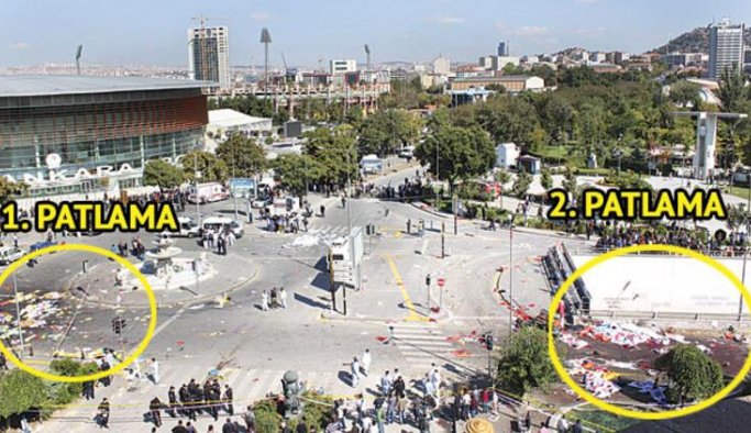 Ankara'da patlama: 2 kişi yaralandı
