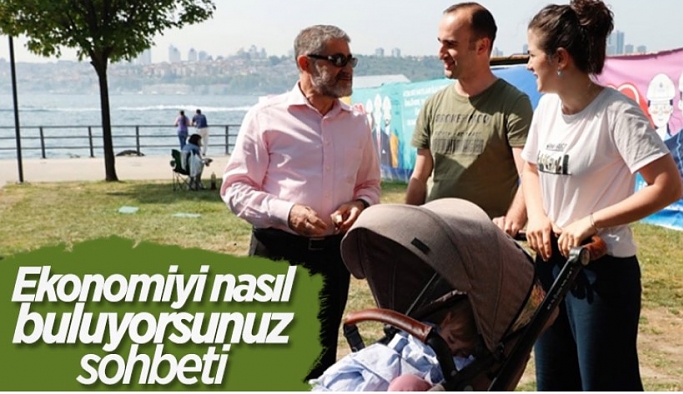 Nureddin Nebati, İstanbul'da vatandaşları dinledi