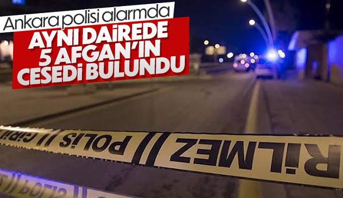 Ankara'da bir evde 5 kişinin cansız bedeni bulundu
