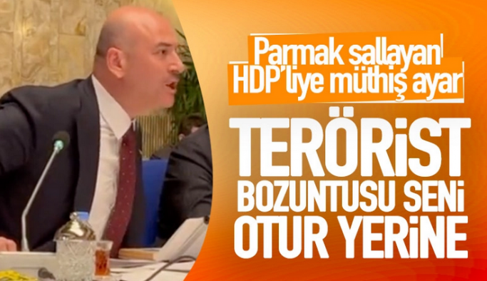 Süleyman Soylu’dan HDP’li Turan’a: Terörist bozuntusu terbiyesiz