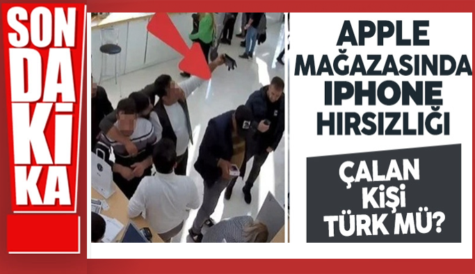 Gürcistan'da bir Mağazadan iPhone çalan hırsız Türk mü?