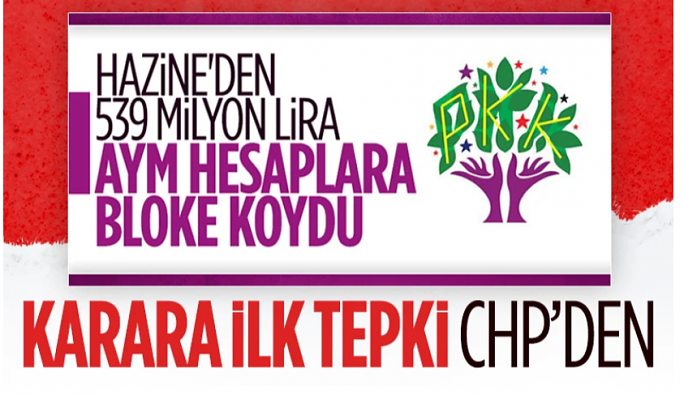 CHP'den HDP hesaplarının bloke edilmesine tepki