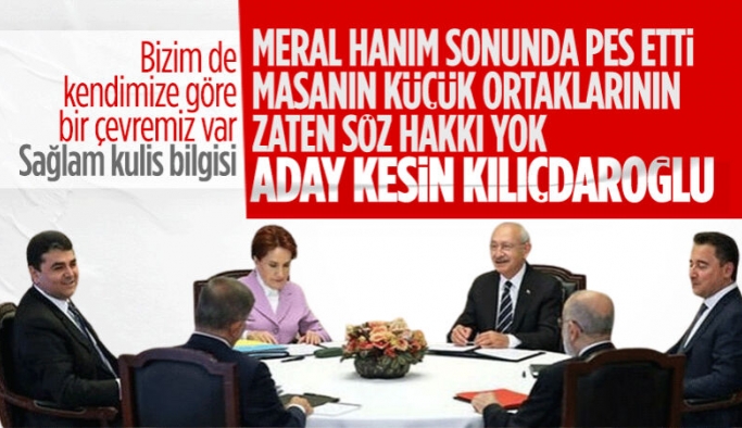 6’lı masanın Cumhurbaşkanı adayı: Kemal Kılıçdaroğlu