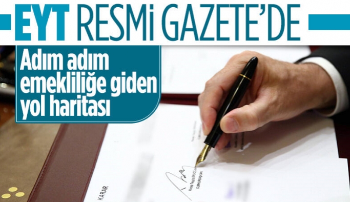 EYT düzenlemesi Resmi Gazete'de yayınlandı