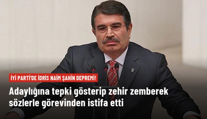 İYİ Parti'de İdris Naim Şahin depremi! Parti kurucusu Nuray Özdemir görevinden istifa etti