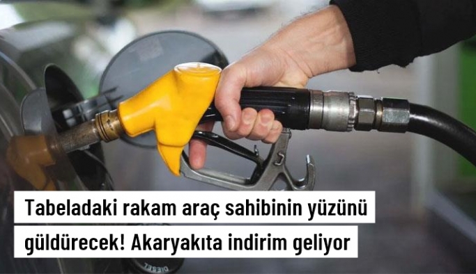 Motorine 47 kuruş indirim geliyor