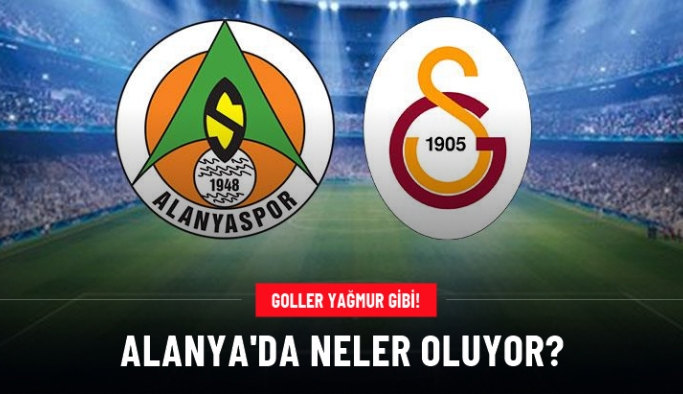 Süper gol! Alanya'da çılgın maç