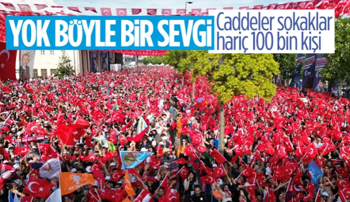 Cumhurbaşkanı Erdoğan Gaziantep'te coşkulu kalabalığa hitap etti