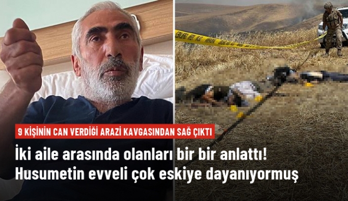 Diyarbakır'daki 9 kişinin öldüğü arazi kavgasından yaralı kurtulan adam husumetin sebebini anlattı: 70 yıldır sürüyor