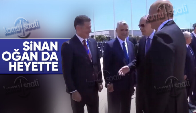 Sinan Oğan, Cumhurbaşkanı Erdoğan ile birlikte Azerbaycan'da