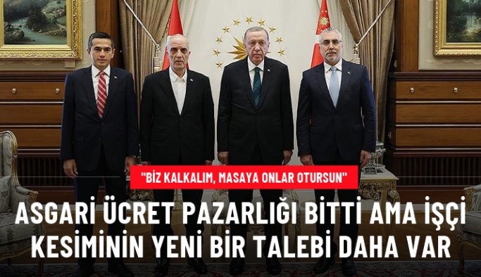 Türk-İş Başkanı Atalay: Kanun değişmeli, komisyonda masaya 5 tane asgari ücretli oturmalı