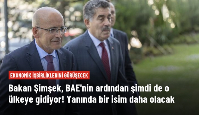 Bakan Mehmet Şimşek, BAE'nin ardından şimdi de Katar'a gidiyor! Yanında bir isim daha olacak