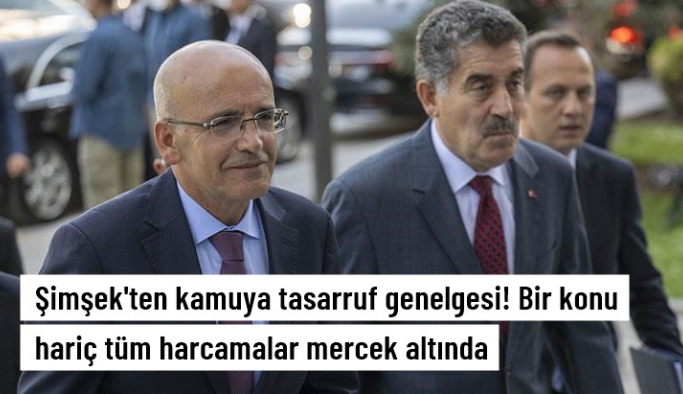 Mehmet Şimşek'ten kamu kurumlarına tasarruf genelgesi! Deprem hariç tüm harcamalar gözden geçirilecek