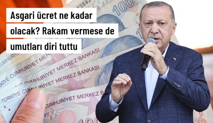 Cumhurbaşkanı Erdoğan: Asgari ücrette en makul çözümü bulacağız