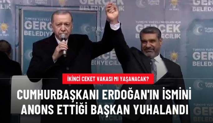 Cumhurbaşkanı Erdoğan'ın ismini anons ettiği il başkanını yuhaladılar