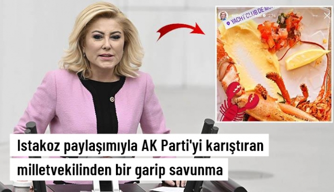 AK Partili Bursalı'dan "ıstakoz" paylaşımına ilginç savunma