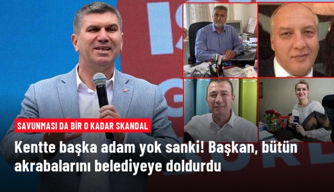 Burdur Belediye Başkanı, belediyeye akrabalarını doldurdu! Savunması da bir o kadar skandal