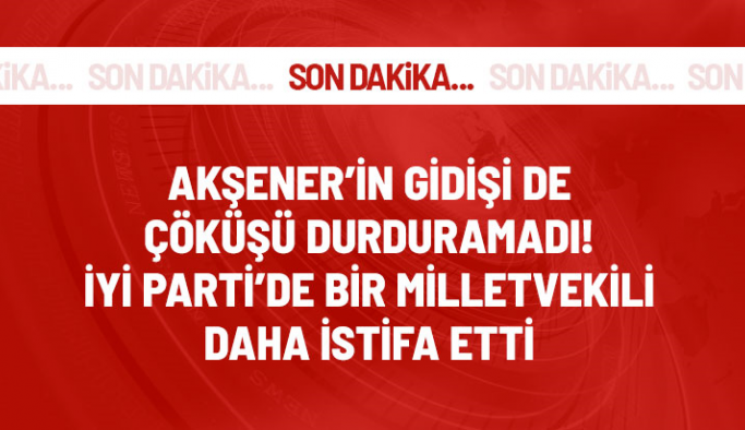 Çöküş devam ediyor! İYİ Parti Antalya Milletvekili Aykut Kaya partisinden istifa etti
