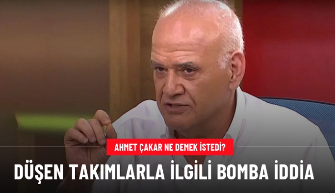 Lig bitti ama gerilim devam ediyor! Ahmet Çakar'dan düşen takımlarla ilgili bomba iddia
