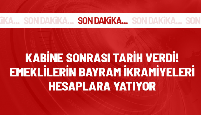 Cumhurbaşkanı Erdoğan: Emeklilerin Kurban Bayramı ikramiyeleri 10-14 Haziran'da yatırılacak