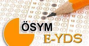 E-YDS sınavı 2016'da da üç büyük şehirde yapılacak