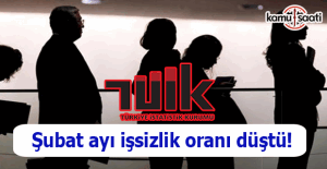 Şubat ayı işsizlik oranı düştü!