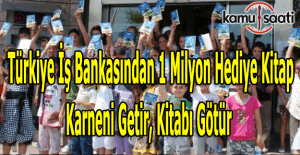 Türkiye İş Bankası karne hediyesi olarak 1 milyon kitap dağıtacak