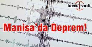 Manisa'da 3.8 büyüklüğünde bir deprem daha