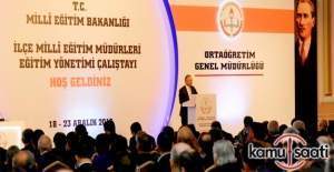 İlçe Millî Eğitim Müdürleri Eğitim Yönetimi Çalıştayı