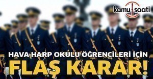 69 Hava Harp Okulu öğrencisi tahliye edildi