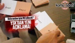 YSK halkoylamasının iptal başvurularını reddetti