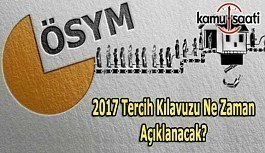 2017 ÖSYS YGS/LYS Tercih Kılavuzu ve Kontenjanları yayımlandı