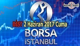 Borsa İstanbul BİST - 2 Haziran 2017 Cuma