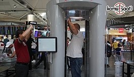 Atatürk Havalimanı'nda vücut tarayıcı cihaz kullanımı başladı