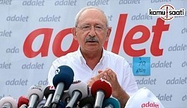 CHP Genel Başkanı Kılıçdaroğlu: Haklıyı savunmak bizim temel görevimiz