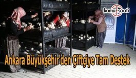 Ankara Büyükşehir'den çiftçiye tam destek