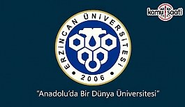 Erzincan Üniversitesi'ne Ait 2 yönetmelik Resmi Gazete'de yayımlandı - 8 Nisan 2018 Pazar