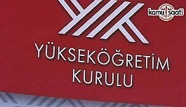 YÖK'ten yeni kurulacak üniversitelere ilişkin duyuru!