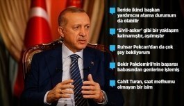 Erdoğan'dan yeni sistemin ilk kabinesi için önemli değerlendirme