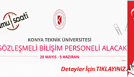 Konya Teknik Üniversitesi 3 Sözleşmeli Bilişim Personeli Alımı Yapacak İş Başvurusu ve Başvuru Formu 2020