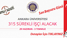 Ankara Üniversitesi Hastanesi İşkur İle 315  İşçi Personel Alımı Yapacak