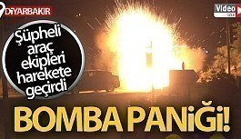 Diyarbakır'da bombalı araç paniği