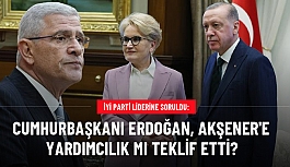 Müsavat Dervişoğlu'na iddiayı sordular: Cumhurbaşkanı Erdoğan, Akşener'e yardımcılık mı teklif etti?