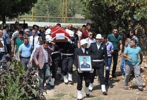 Mardin'de Şehit Düşen Polis Memuru Yakup Mete İçin Tören Düzenlendi