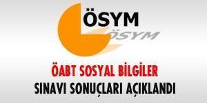 ÖABT Sosyal Bilgiler Sonuçları Açıklandı